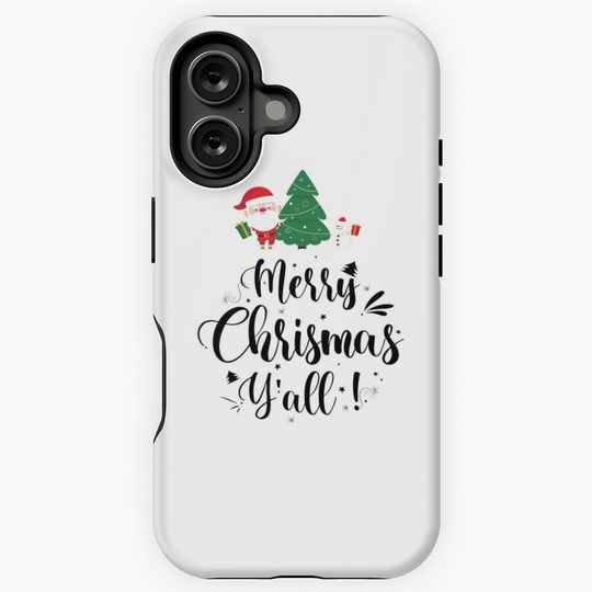 Merry quarantine Chrismas y'all you all ya all 2020 thanksgiving iPhone Case