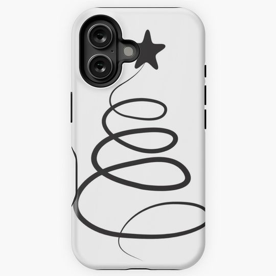 Christmas tree iPhone Case