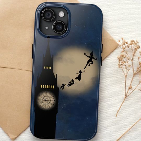 Peter Pan Phone Case, Disney Iphone Case, Disney Phone Case, Iphone 15 Plus, Iphone 15 pro Case, Magsafe Phone Case