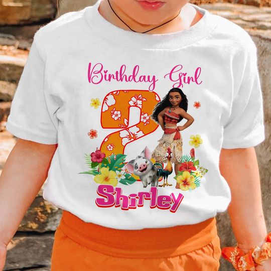 Personalized Native Princess Matching Family Birthday Shirt, Custom Princess Birthday Girl Shirt For Kid, Animated Island Princess Shirt