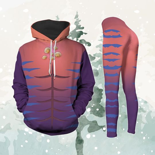 Tamatoa Moana Cosplay Hoodie, Tamatoa Costume Hoodie, Moana Women Leggings, Disney Movie Adult Hoodie, Moana Tamatoa Aesthetic Hoodie