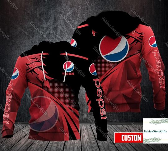 Pepsi Hoodie, Pepsi Hoodies For Men, Gift For Pepsi Lover, Personalized Pepsi Shirt Gift, Unisex Apparel, Drinking Party Hoodie