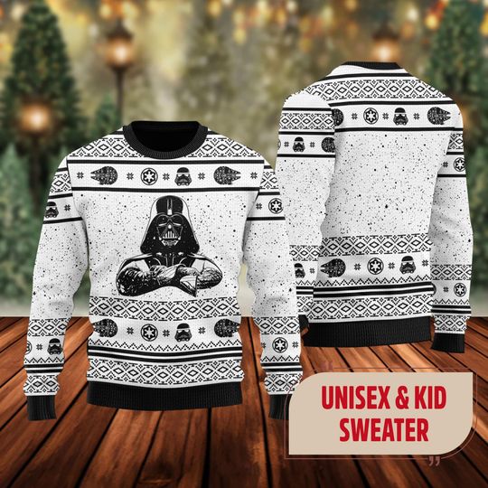 Galaxy Dad Ugly Christmas Sweater, Star Hero Xmas Sweatshirt, Christmas Gift For Men Women Kid, Planet Superhero Christmas Shirt