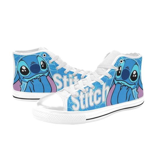 Stitch High Top Shoes Sneakers
