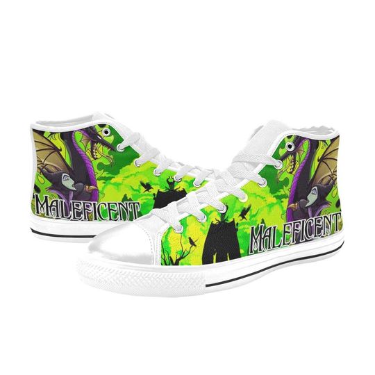 Maleficent High Top Shoes Sneakers