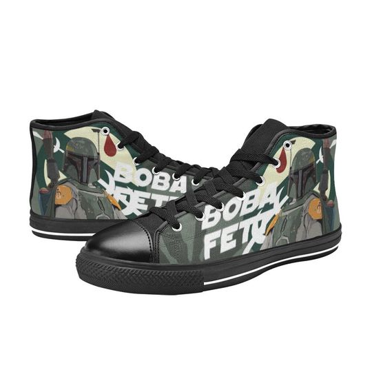 Boba Fett High Top Shoes Sneakers
