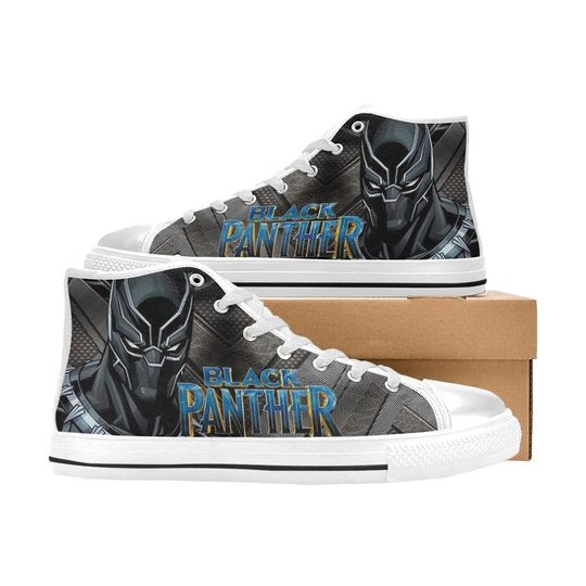 Black Panther High Top Shoes Sneakers