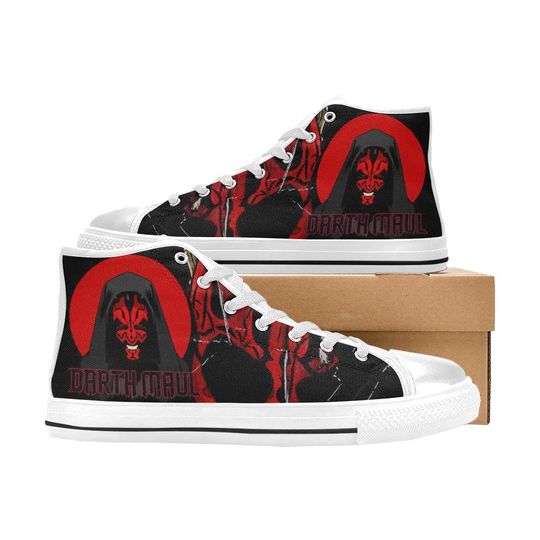 Darth Maul High Top Shoes Sneakers