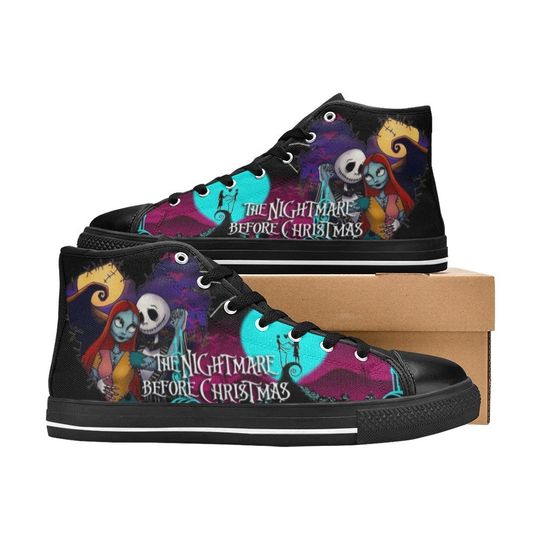 The Nightmare Before Christmas High Top Shoes Sneakers