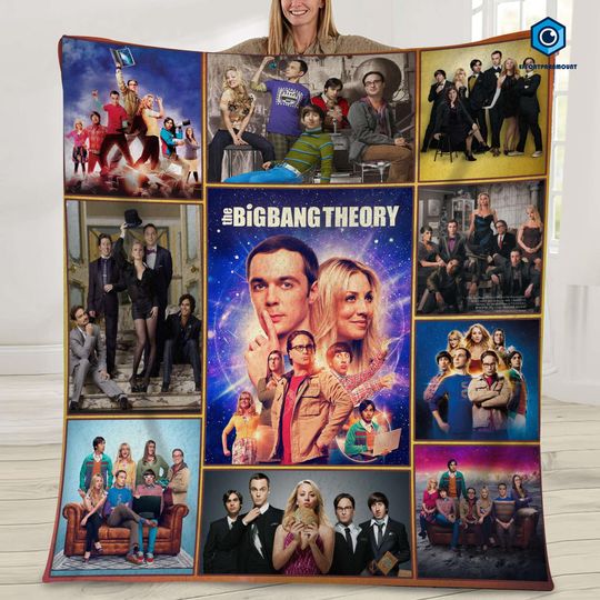 The Big Bang Theory Blanket | The Big Bang Theory Flecce Blanket | Young Sheldon Sitcom Dr John Fan | Throw Blanket Couch Sofa