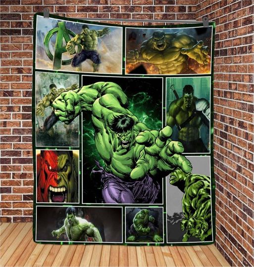 Hulk Kids Blanket, Kids Superhero Blanket, Superhero Blanket, Hulk Blanket, Superhero Blanket For Kids, Christmas Gift