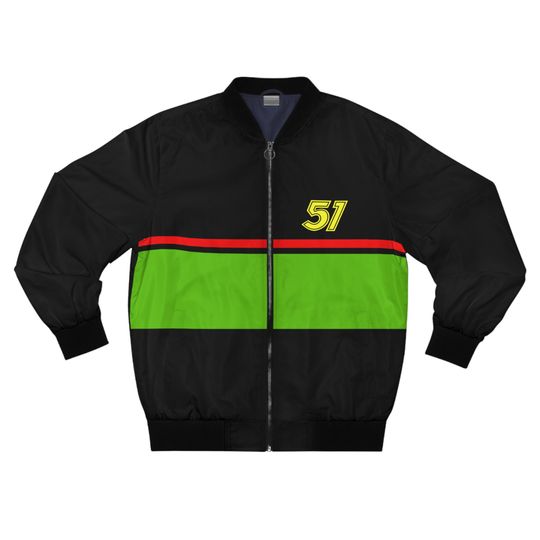 Vintage 1990s Days of Thunder Cole Trickle #51 Mello Yello Bomber Jacket 90s Clothing