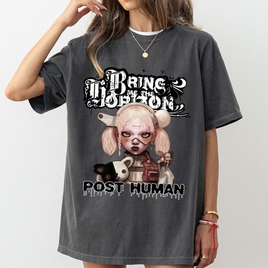 Bring Me The Horizon T-shirt,  Rock Music T-shirt, Fan Merch, Concert Sweater, Vintage Acid Wash