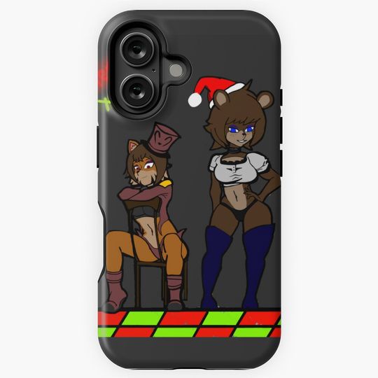Fnaf x InHeat lustfulnights iPhone Case