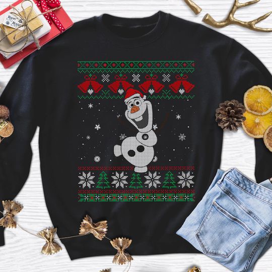 Funny Snowman Ugly Christmas Sweatshirt, Winter Snowman Xmas Sweater, Snow Man Character Christmas Shirt, Merry Christmas Gift