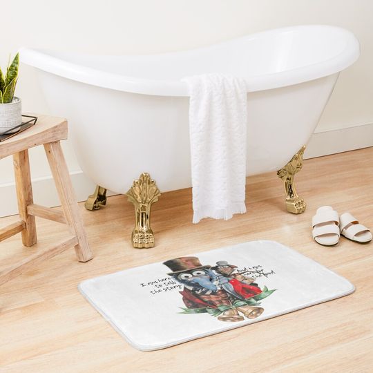Muppet Christmas Carol | Gonzo and Rizzo ! Bath Mat