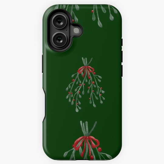 Green Christmas Amelia  iPhone Case