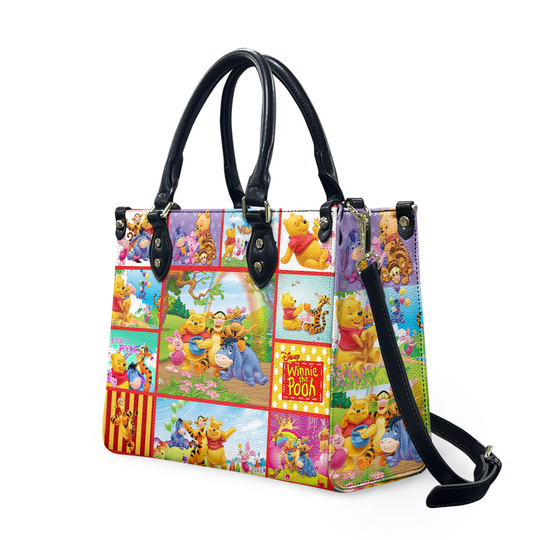 Discover Winnie The Pooh Handbag Leather Bag