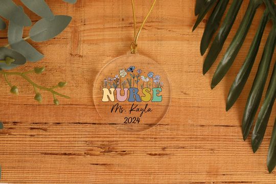 Personalized Nurse Thank You Gift, Nurse Appreciation Gifts, Christmas Ornament for Nurses, Hospital Crew, Nurse Team Gift, Nurse Squad Gift