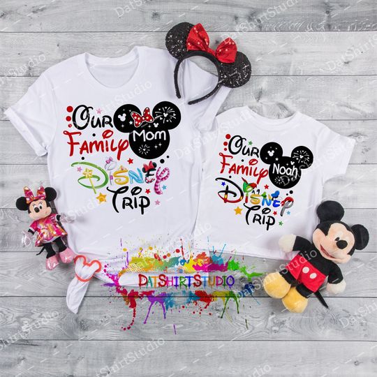 Disney Family Trip Shirts, Matching Disney Shirts ,Disney vacation ,Disney family shirts, Disney kids shirts ,Disney matching shirts