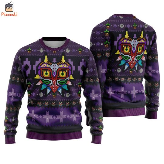 Majora's Mask Ugly Christmas Sweater, The Legend of Zelda Sweater, Majora's Mask Shirt, Family Christmas Shirt, Christmas Vacation Shirt