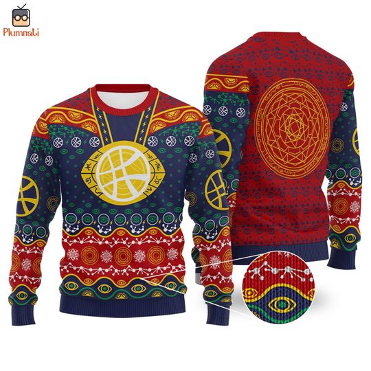 Doctor Strange Christmas Ugly Sweater, Superhero Christmas Sweatshirt, Dr Strange Ugly Sweater, Avengers Shirt, Family Christmas Shirt