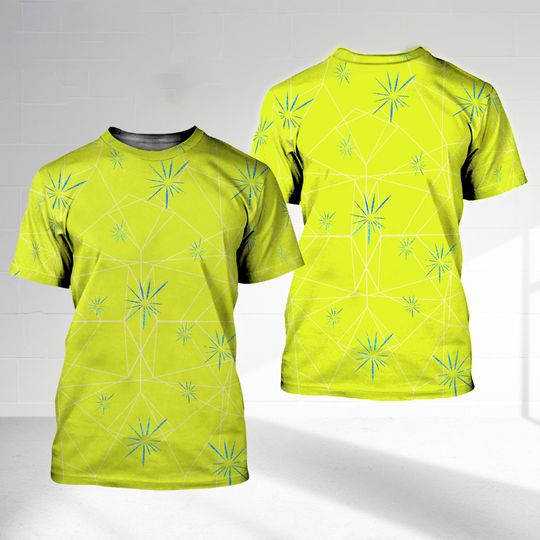 Joy Inside Out 2 3D T-Shirt, Inside Out All Over Print Shirt, Joy Inside Out Costume T-Shirt, Inside Out Cosplay Costume Tee, Joy T-Shirt