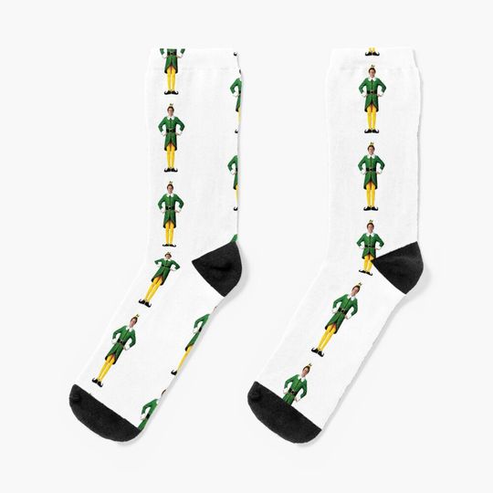 Buddy the Elf, Christmas Movie, Arms Akimbo Will Ferrell  Socks