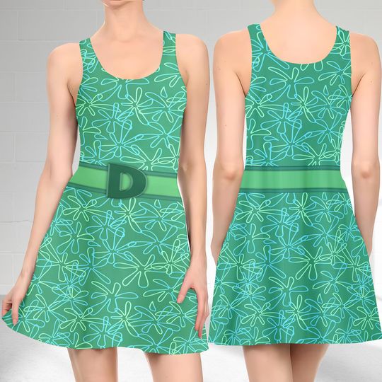 Disgust Inside Out 3D T-Shirt, Inside Out 2 All Over Print Shirt, Disgust Costume T-Shirt, Disgust Cosplay Costume, Inside Out T-Shirt Gift