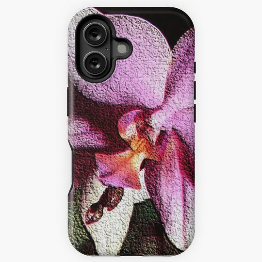 Purple Chirsmas Orchid iPhone Case