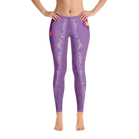 Rapunzel Inspired Leggings