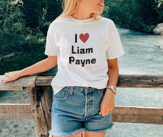 I Love Liam Payne Shirt | One Direction Merch | Harry Gifts | Editable Tribute t-shirt | Baby Tee for a Fan