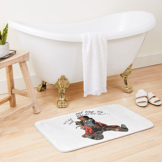 Muppet Christmas Carol - Who Did Not Die Bath Mat