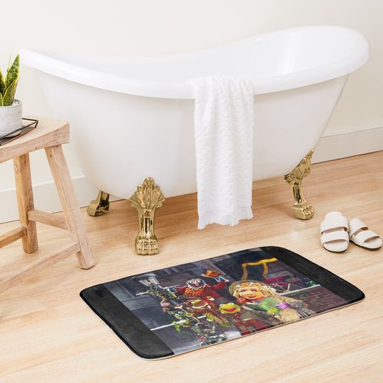 the muppet christmas carol Bath Mat