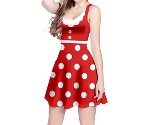 Adult Minnie Mouse dress - Minnie Mouse Costume for Woman - Minnie Mouse - Minnie Mouse Costume