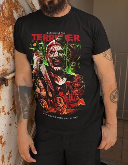 Terrifier T Shirt | Art the Clown | Horror