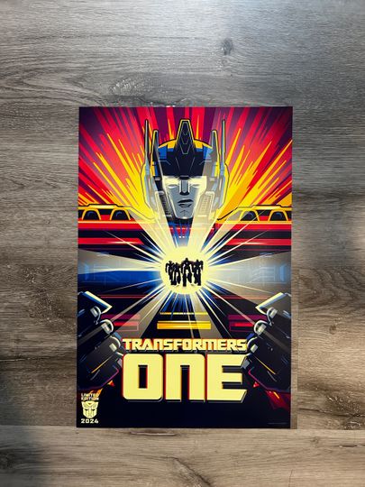 transformers one movie poster