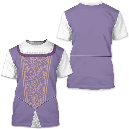 Tangled Costume, Queen Ariana Women Shirt, Tangled Shirt