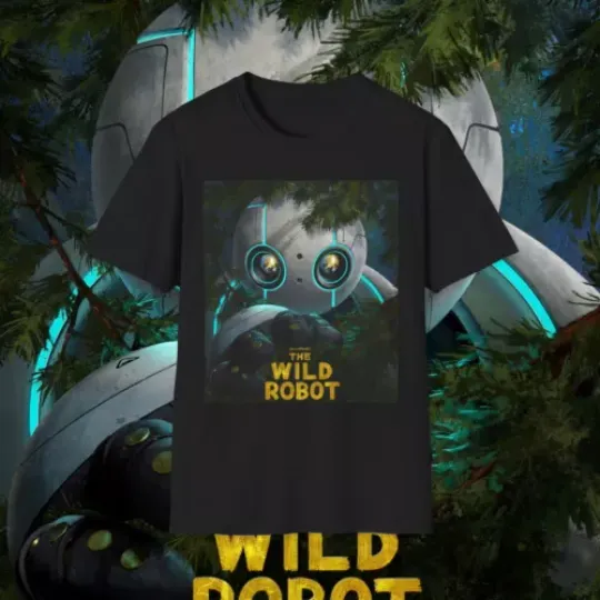 The Wild Robot Pedro Pascal Dreamworks Unisex Softstyle T-Shirt