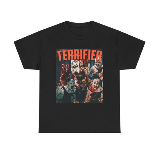 Terrifier Horror Vintage Unisex T-shirt