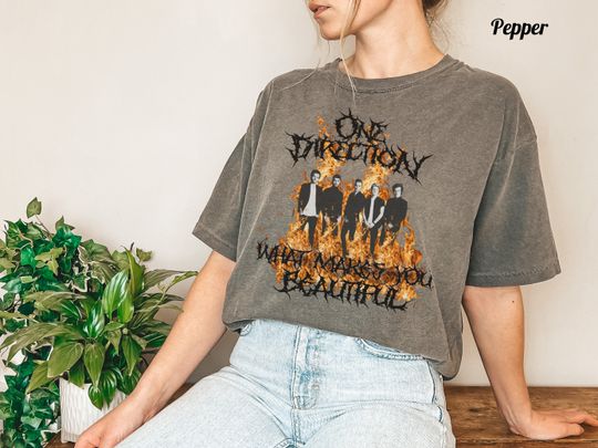 Heavy Metal Direction Shirt, One Direction Metal Shirt, One Direction Tshirt,One Direction Heavy Metal Shirt,One Direction Shirt