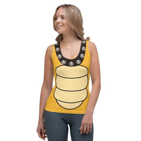 Bowser Inspired Tank Top