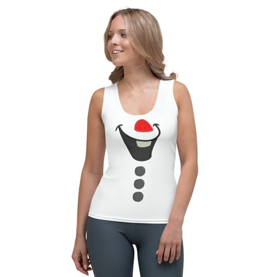 Happy Snowman Tank Top