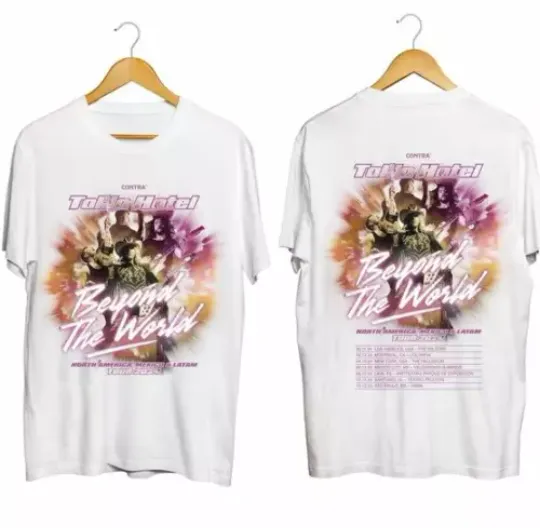 Tokio Hotel - Beyond The World Tour 2024 Shirt, Tokio Hotel Band Fan Shirt