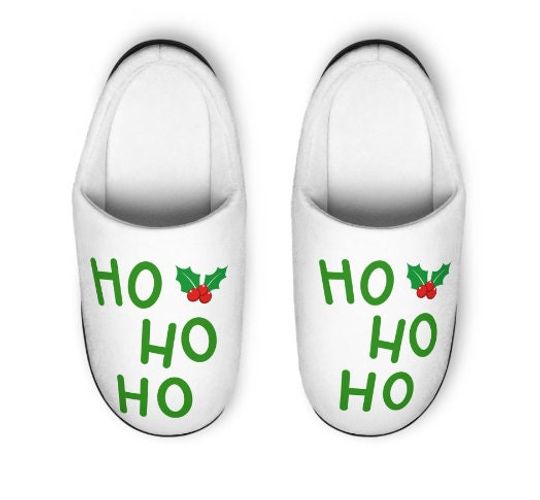 Novelty Christmas Slippers non slip soles xmas gift idea Christmas present for mom gift for her festive season creative