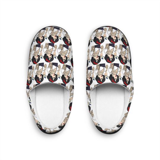 Gothic Snow White Women's Indoor Slipper, Disney Snow White, Disney Gift, Disney lovers, Snow White slippers