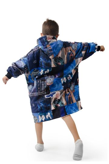 Ha.rry Po.tter House Hoodie Blanket, Hog.warts Hoodie Blanket, Warm Cozy Oversized Wearable , HP Wizarding Oversize