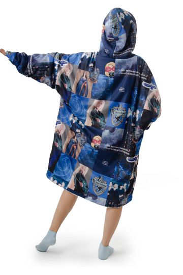 Ha.rry Po.tter House Hoodie Blanket, Hog.warts Hoodie Blanket, Warm Cozy Oversized Wearable , HP Wizarding Oversize