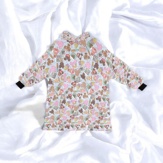 Discover Adult Blanket Hoodie Disney Sweet Treats