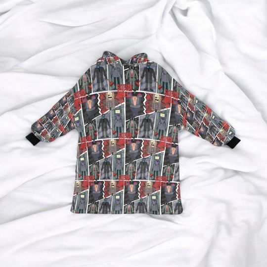 Skibidi Toilet, YouTube, Children's Blanket Hoodie